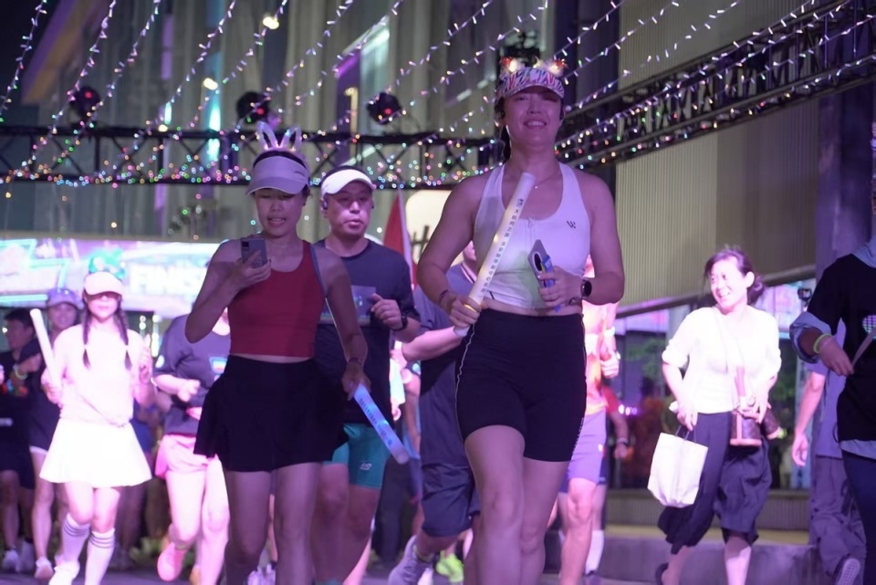 体育管理中, 北京市通州, 本次夜跑活