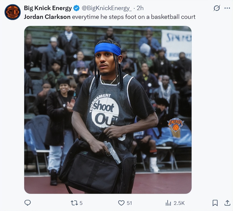 克拉克森在, 黄蜂这边三, 尼克斯这边